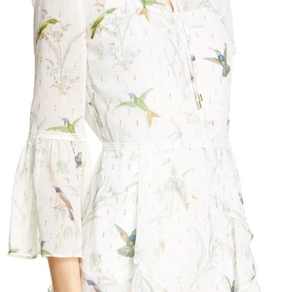 🍒NWT🍒 TED BAKER HUMMINGBIRD DRESS - Picture 6 of 10